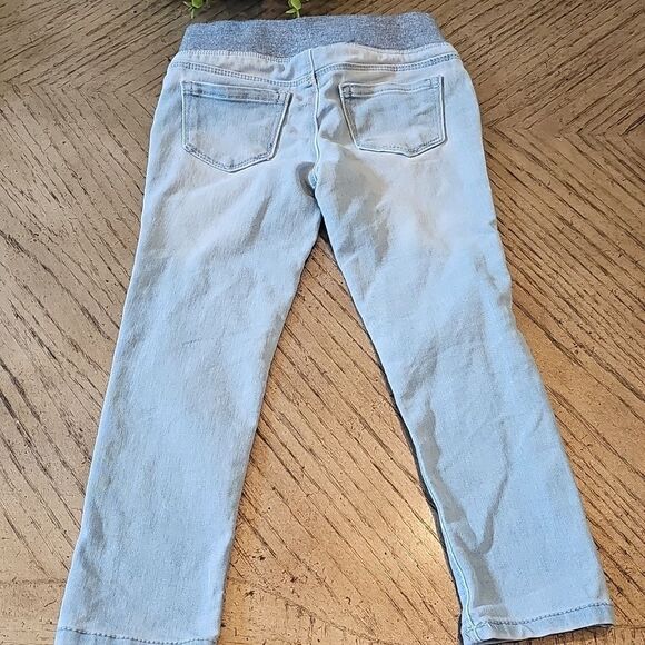 Stretchy denim butterfly jeans size 4 - Picture 9 of 12